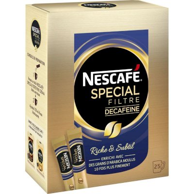 CAFE DECAFEINE SPECIAL FILTRE STICKS 25 BTE 50 GR NESCAFE