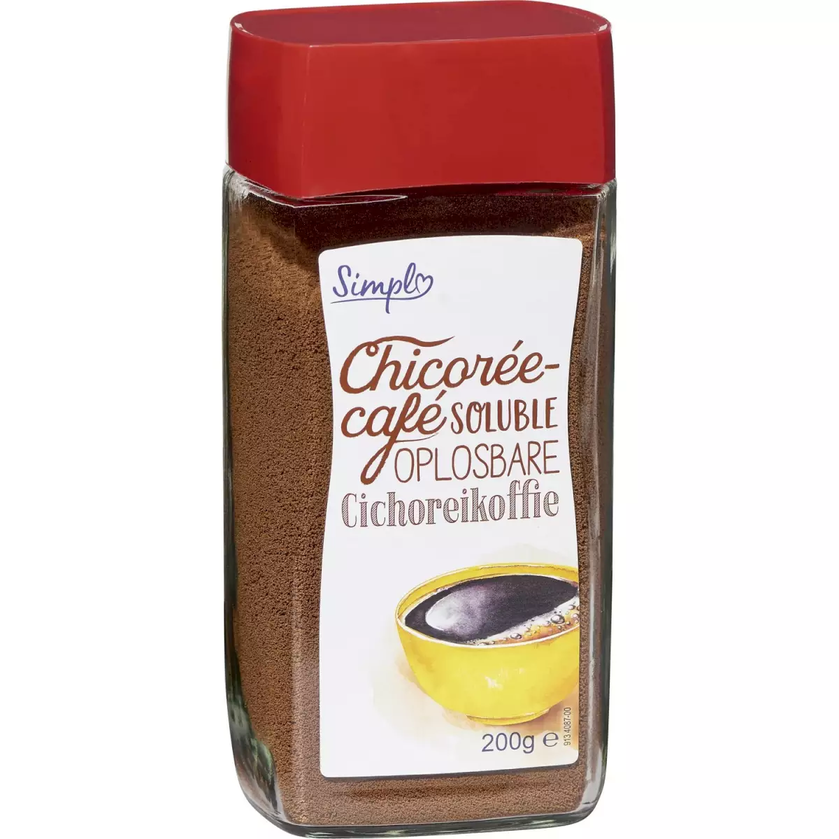 CHICOREE 80 % CAFE 20 % SOLUBLE BOCAL 200 GR
