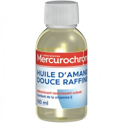HUILE D'AMANDE DOUCE FL 100 ML MERCUROCHROME