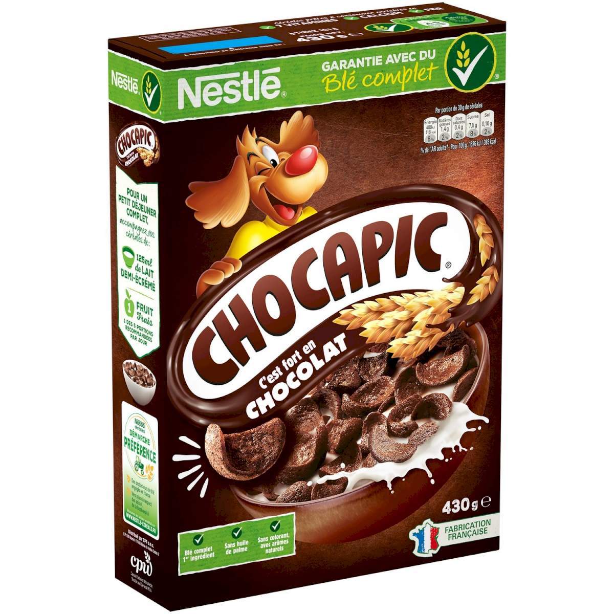 CEREALE CHOCAPIC BTE 430 GR NESTLE Groupe Logipro