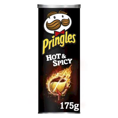 CHIPS TUILES HOT & SPICY PQ 175 GR PRINGLES