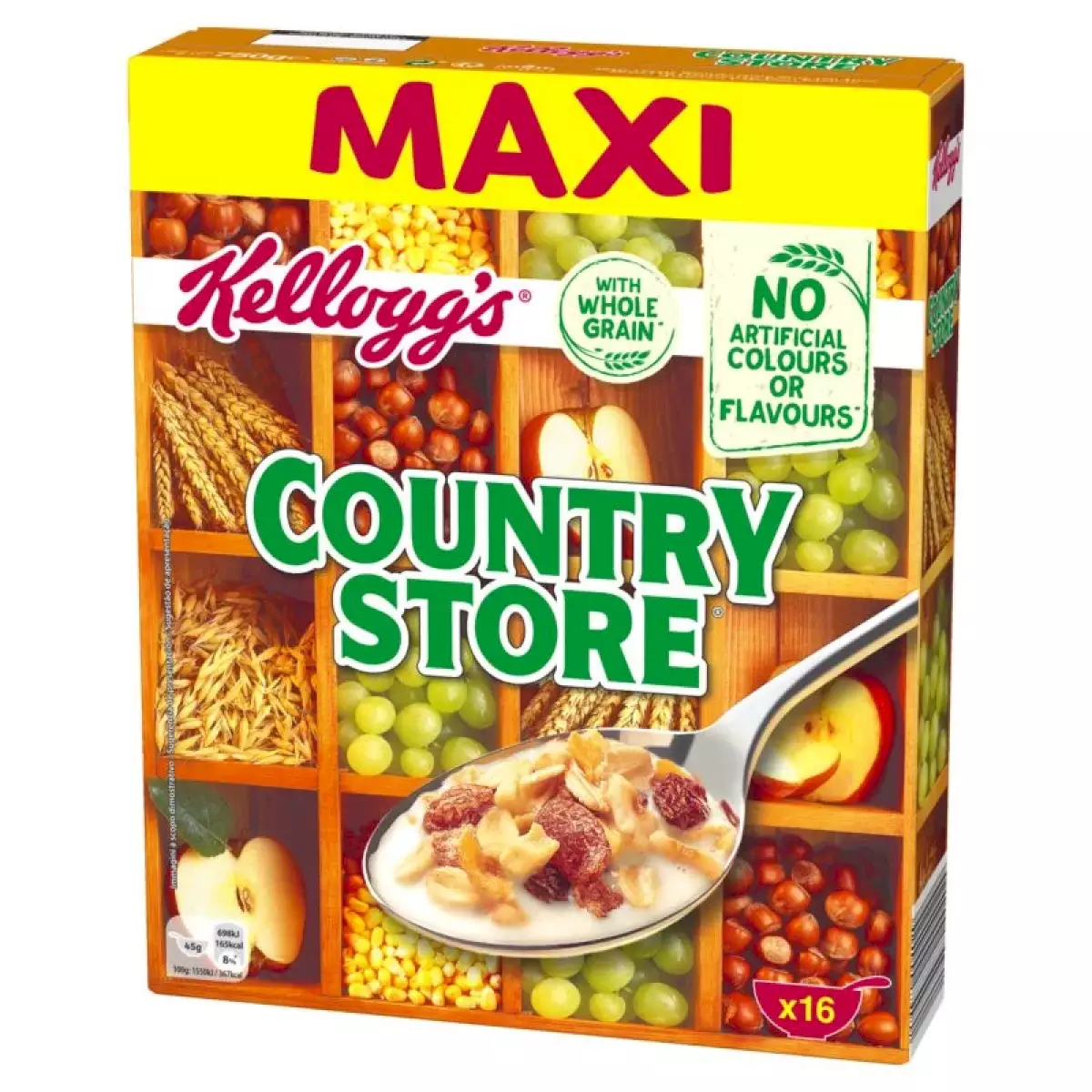 CEREALE COUNTRY STORE PQ 750 GR KELLOGG'S