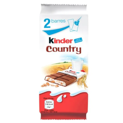 BARRE CHOCOLATEE ST 47 GR KINDER COUNTRY