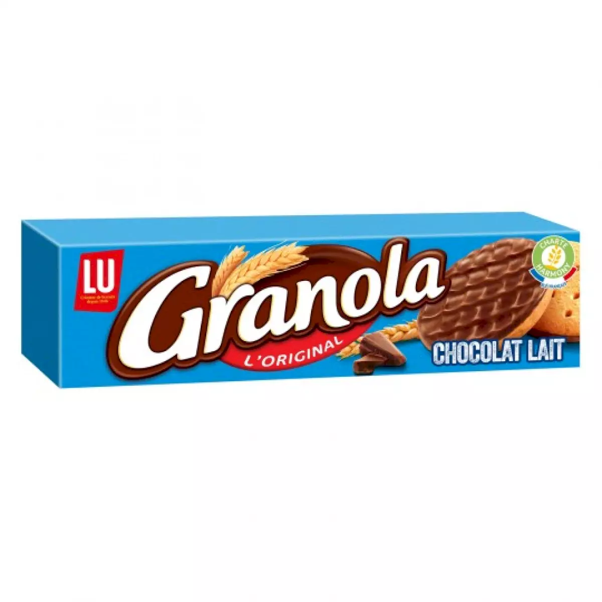 BISCUIT CHOCOLAT LAIT PQ 200 GR GRANOLA LU