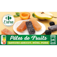 PATES DE FRUITS 180 GR CARREFOUR