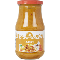 SAUCE CURRY POT 420 GR CARREFOUR