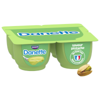 CREMES DESSERT PISTACHE 4 X 125 G DANETTE