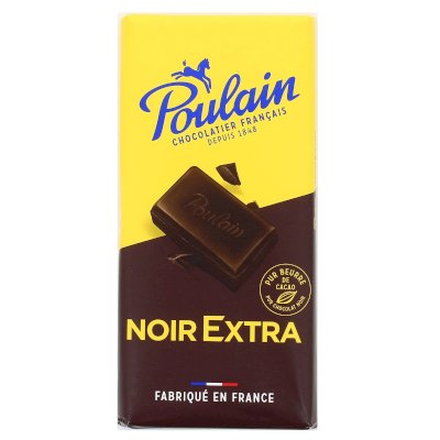 CHOCOLAT NOIR TAB 100 GR POULAIN