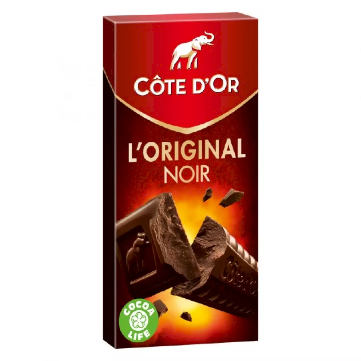 CHOCOLAT NOIR TAB 200 GR COTE D'OR