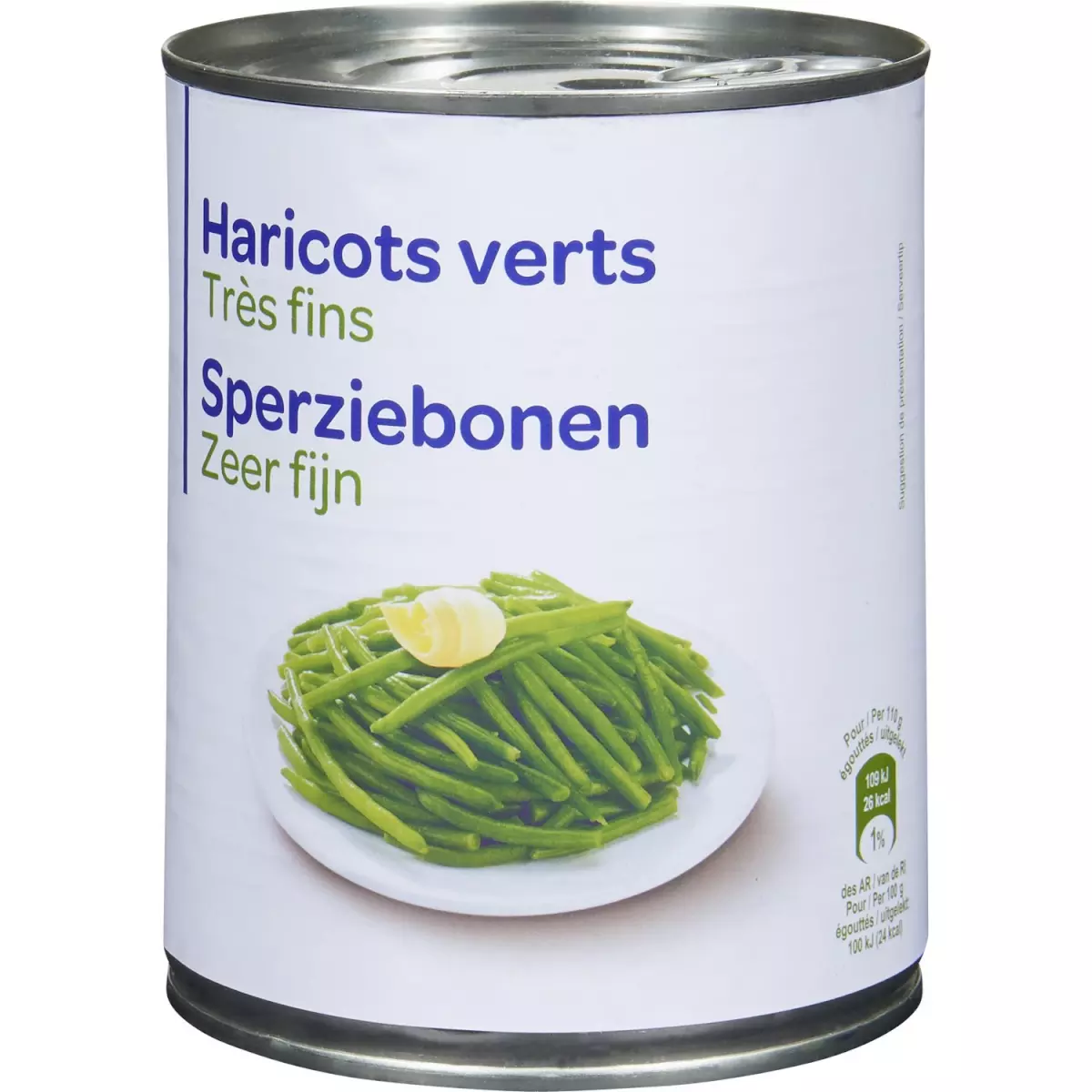 HARICOTS VERTS TRES FINS BTE 4/4