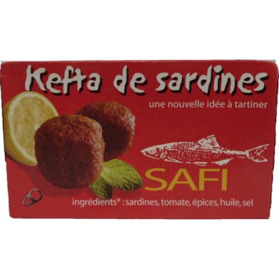 KEFTA DE SARDINES BTE 120 GR SAFI