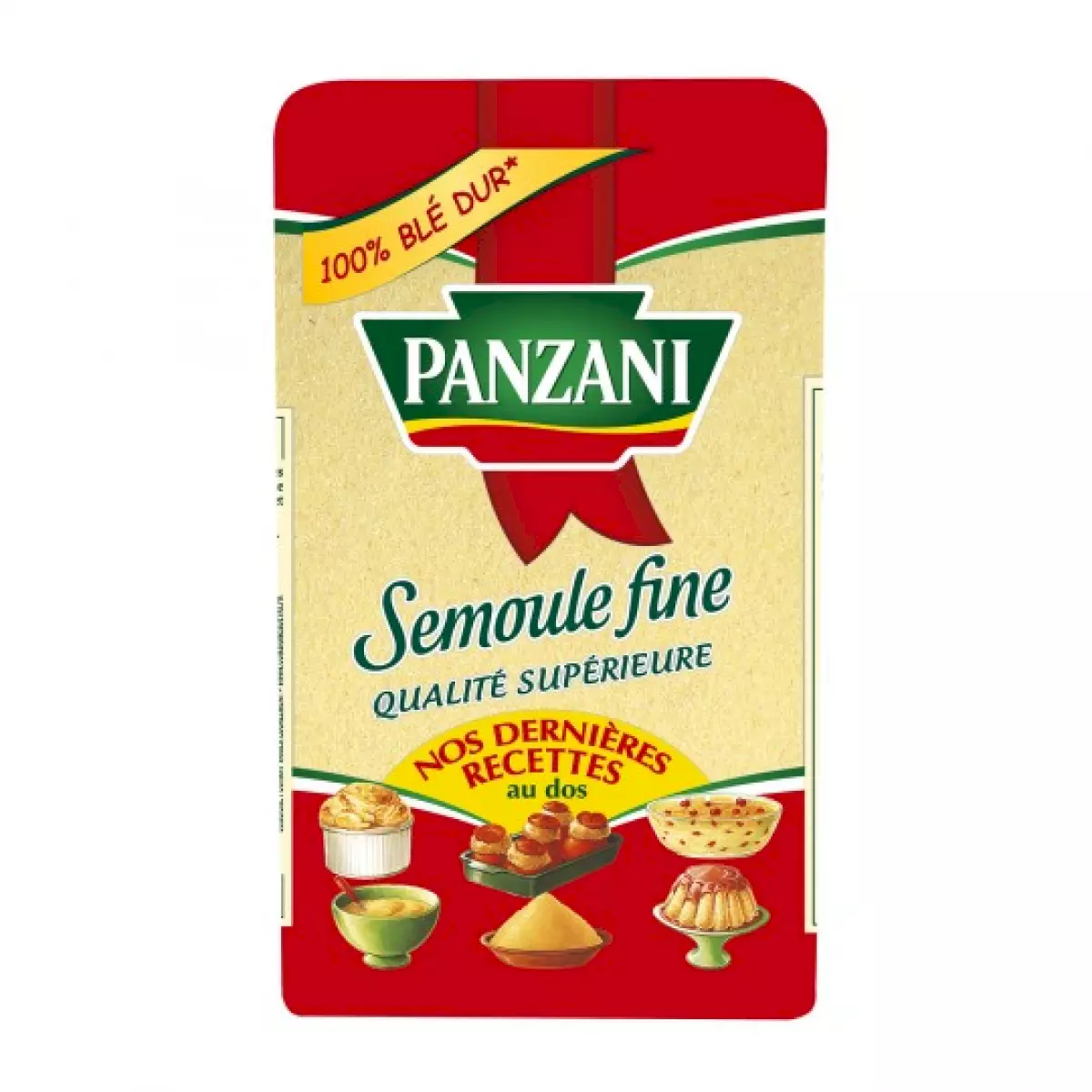 SEMOULE DE BLE FINE PQ 500 GR PANZANI