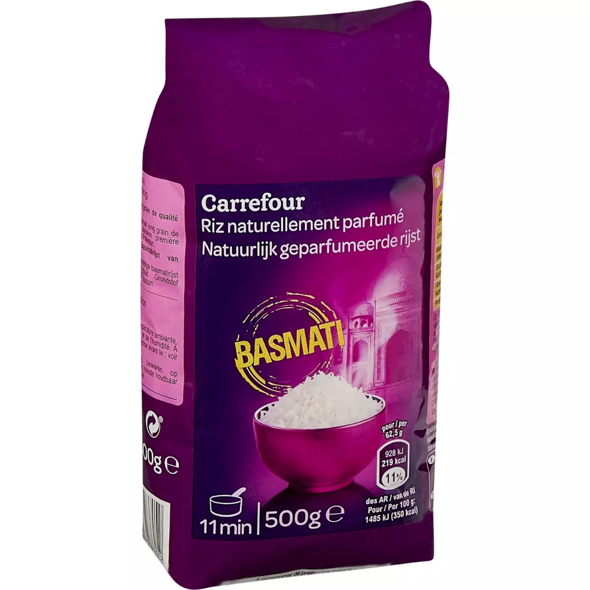 RIZ BASMATI PQ 500 GR CARREFOUR