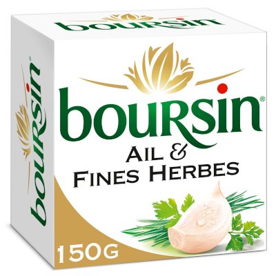 FROMAGE AIL FINES HERBES A TARTINER BTE 150 GR BOURSIN