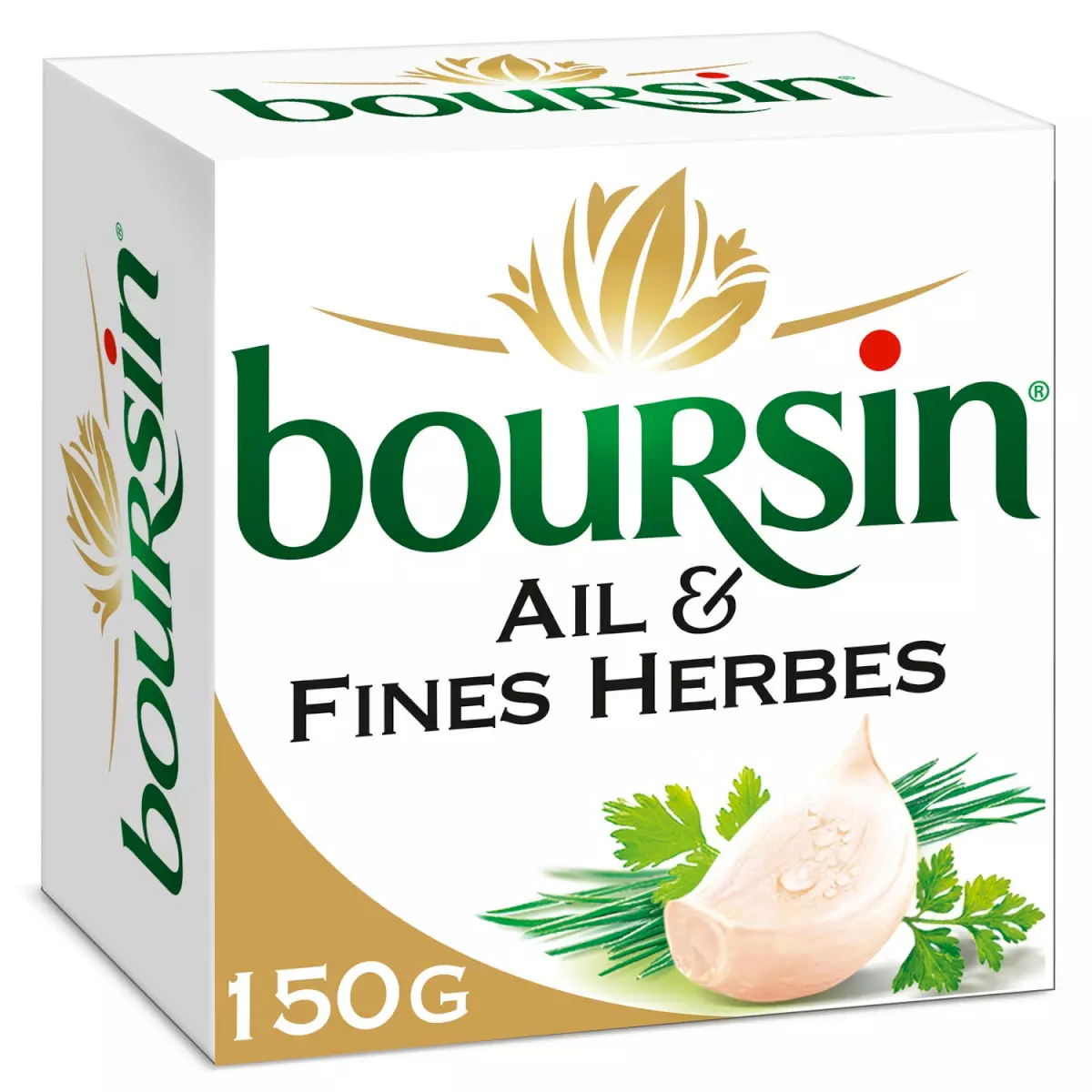 FROMAGE AIL FINES HERBES A TARTINER BTE 150 GR BOURSIN