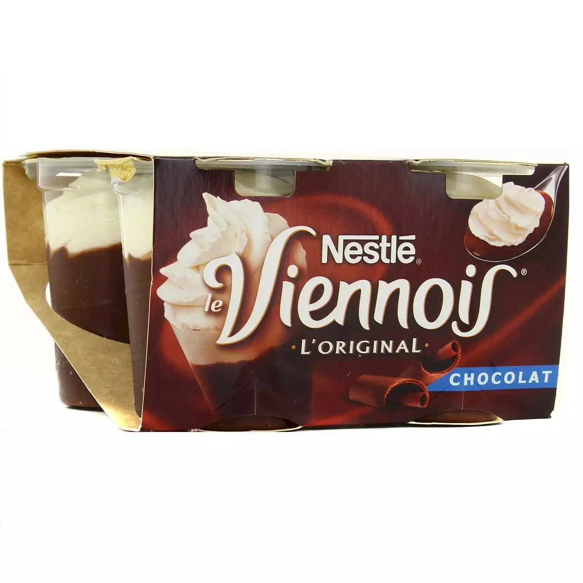DESSERT LIEGEOIS CHOCOLAT POT 4 X 100 GR VIENNOIS NESTLE